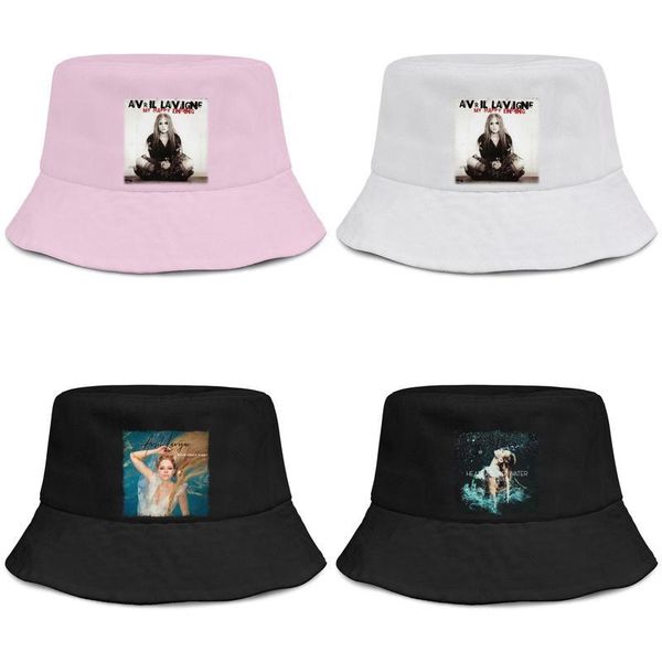 

avril lavigne head above water music for men and women buckethat styles design your own bucket baseballcap ablum my happy ending album, Blue;gray