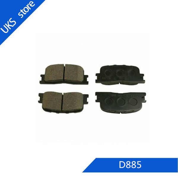 

4piece/set car brake pads front d885 for chery a5 2006/01