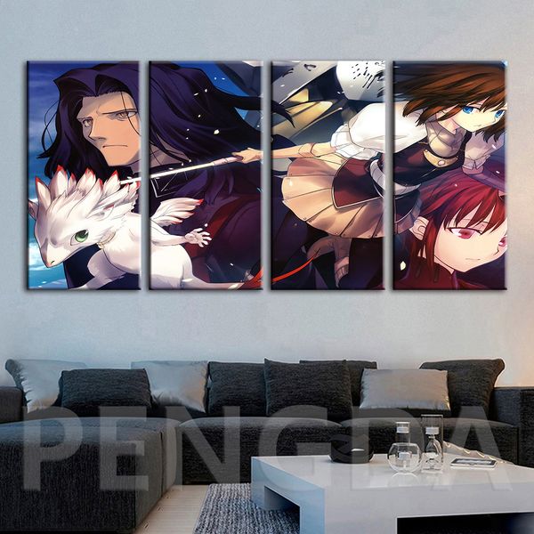 

wall artwork japan animation poster home hd painting modern cartton for children room decor cuadros modular pictures framework
