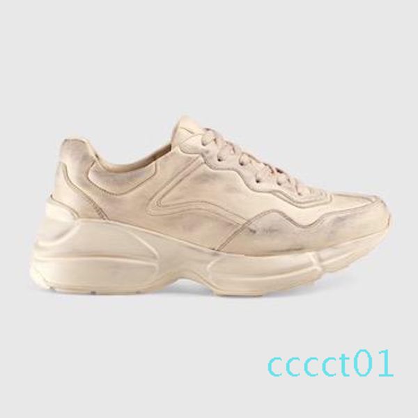 

mens rhyton casual shoes dad sneaker paris fashion luxury designer women shoe platform sports strawberry wave mouth tiger web print ct01, Black