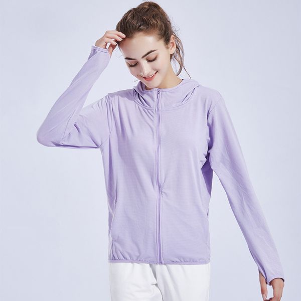 

2020 new arrivals bodybuilding jacket yoga hooded cap zipper sport coat run quick drying long sleeve cardigan leisure time solid, White;red