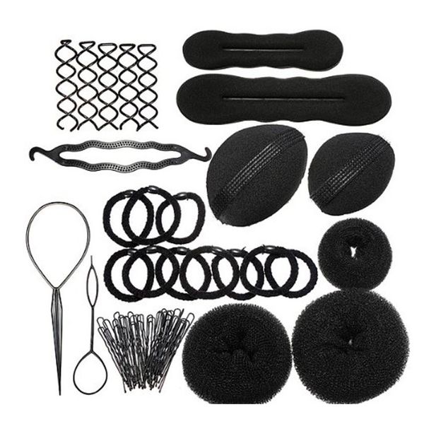Compre Senora 8 Unids Set Tool Salon Peinado Twist Styling
