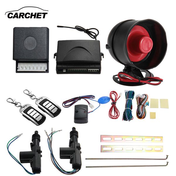 

carchet car remote central 2 door remote keyless entry central locking kit car alarm systems security universal burglar alarm