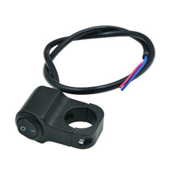 

aluminum alloy motorcycle handlebar headlight switch with led light on-off waterproof moto double flash light switch button