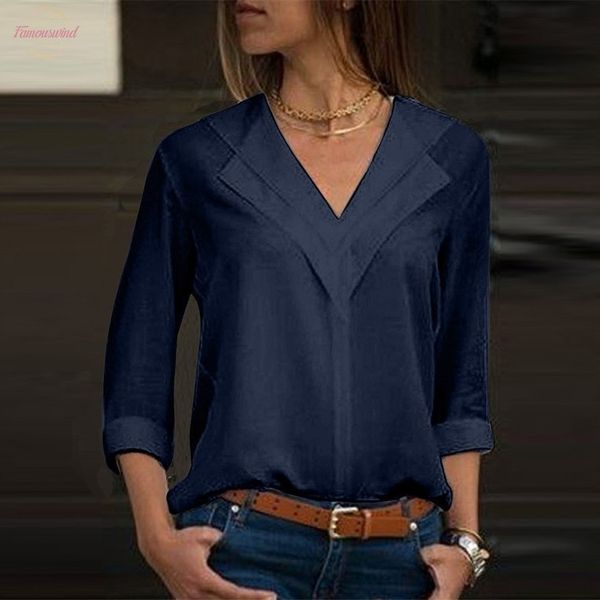 

fashion blouse womens chiffon solid shirt office ladies plain roll sleeve blouse bloes cap sleeve dames chemisier femme women blouse, White