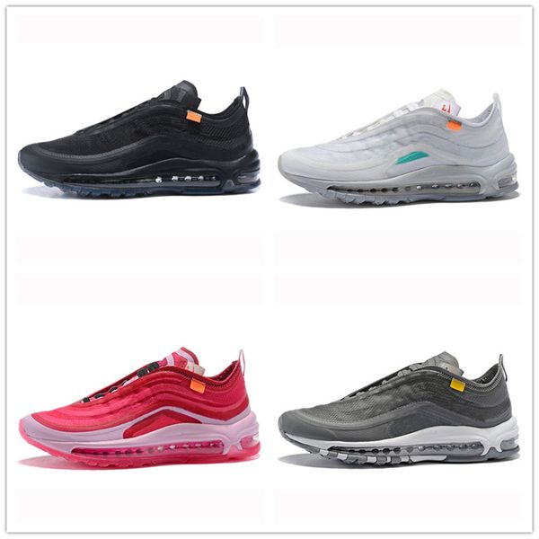 

2020 новых 97 aurora green mens кроссовок неон черного reflective silver бред тройной белой 9 вельвет пакет мужчина женщины спортивных тапки
