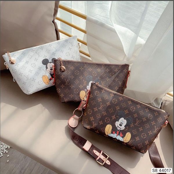 

2020 luxury female bag new lady retro style cartoon shoulder bag fashion exquisite backpack wallet handbag handbag shoulder bag