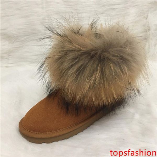 

женские сапоги австралийский стиль женщины снегоступы искусственный мех зимняя кожа высокое качество ботильоны мода женщина роскошные дизайн