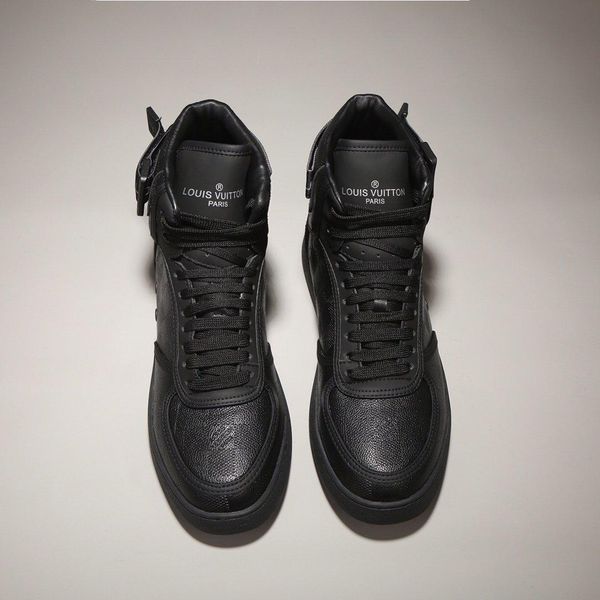 

wf4new limited edition french series high-end men s casual shoes, men s boots fashion sports shoes, original shoebox delivery 38-44, Black