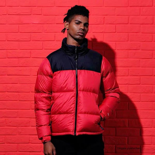 

1996 nuptse 700 пуховик классический логотип пальто мужские дизайнер зима верхняя одежда теплый fashion street tn пара куртка дизайнер, Black;brown