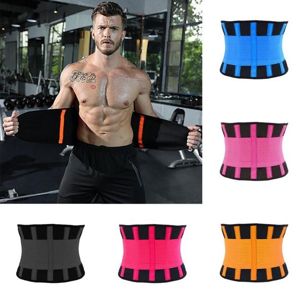 

slimming waist trainer shaper belt sports fitness body building tool, Black;gray