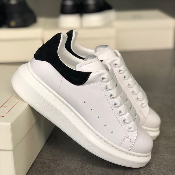 

black suede mens women platform sneaker designer trainers white calfskin leather reflective 3m multicolor laces wedding pretty shoes