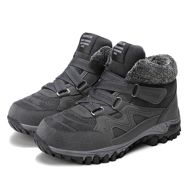 

winter women's boots ladies plus velvet platform snow boots non-slip soles plush comfortable fashion women's, Black