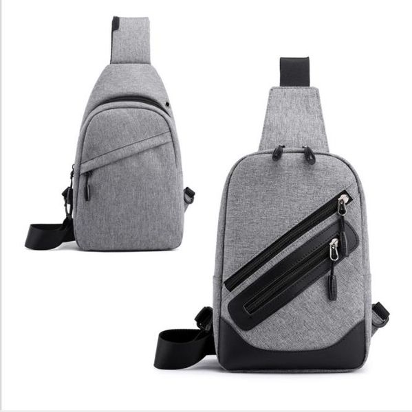 

новая мужская сумка груди водонепроницаемый небольшой рюкзак простой дикий случайный рюкзак на открытом воздухе сумка на плечо