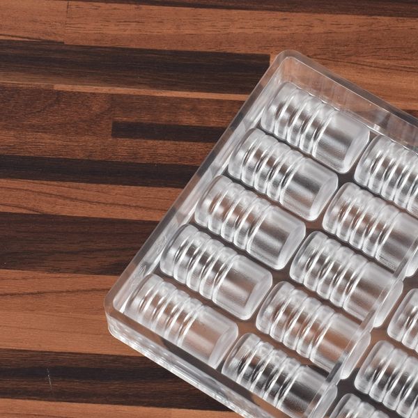 

diy polycarbonate chocolate mold jelly mould baking tray lemon 3d candy tools pc chocolate mold