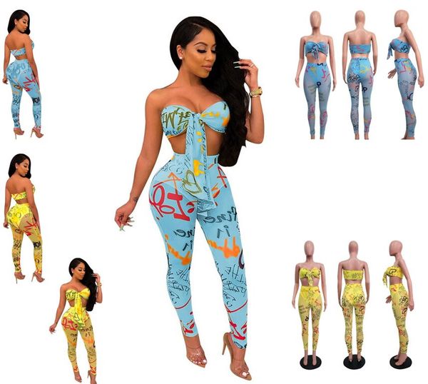 

fashion bikini women tracksuit women 2 pieces outfit set bikini + pants outfit casual suit, White