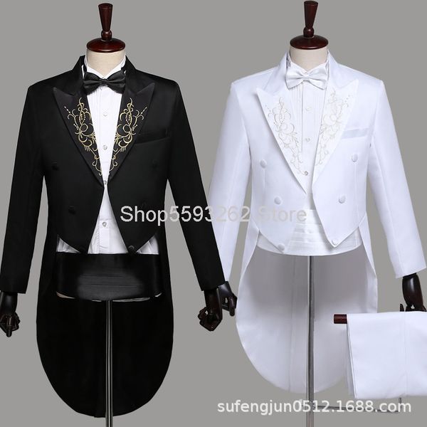

men marriage dress groom man suit performance magician command tuxedo, White;black