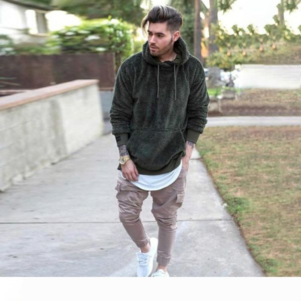 

mens hoodie fashion casual style male hoodies solid color with 3 colors long sleeve sweatshirt for men asian size m-3xl, Black