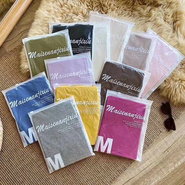 

12 color round collar base t-shirt fashion 2020 summer women's all-match women's long sleeve t-shirt base coat, White