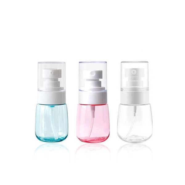 

30ml 60ml 80ml 100ml travel portable sub-bottle superfine atomized spray bottle, lotion pump bottle for toner disinfector hand sanitizer gel