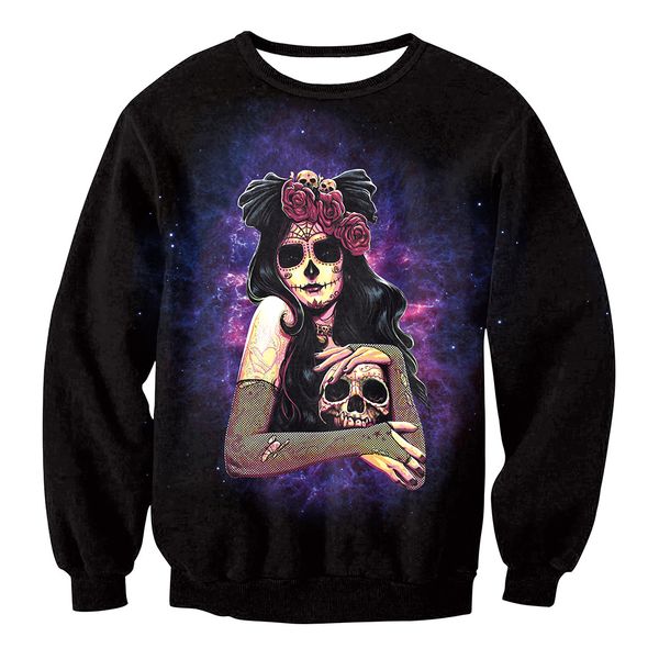 

2020 new hoodie 3d funny men women fashion sweatshirts streetwear hip hop pullover hoody men women hoddies animal printed 068, Black