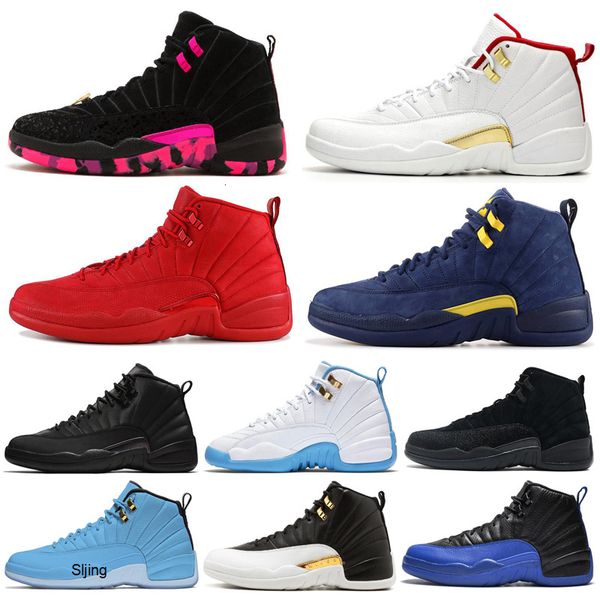 

2020 basketball shoes 12 12s men shoe doernbecher wings reverse taxi game royal french blue mens trainers outdoor sports sneakers 7-13