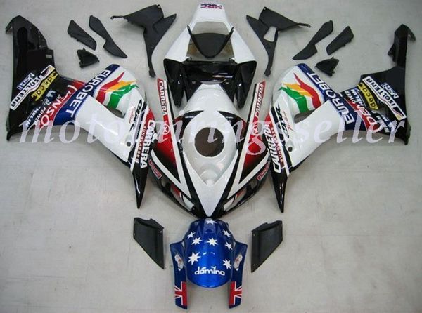 

oem quality new abs full fairings kits fit for honda cbr1000rr (2006-2007) cbr1000rr 06 07 bodywork set multi-color