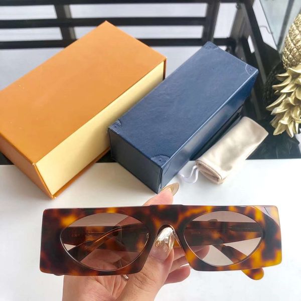 

2020 sunglasses stylish sunglasses model l1235 for mens women charming glasses driving uv400 fashion summer with box, White;black