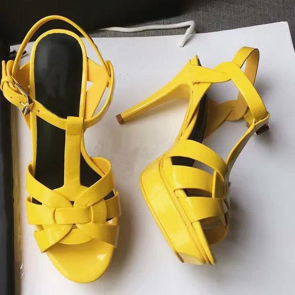 

горячая распродажа-мода натуральная кожа женщины сандалии обувь женщина каблуки sapatos femininos zapatos mujer chaussure femme sapato femin, Black