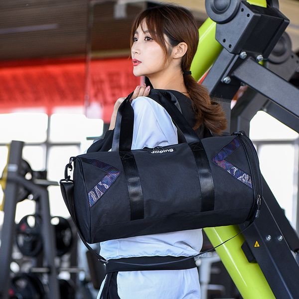 

fashion sports bag ladies fitness bag male dry wet separation small lightweight large capacity single shoulder slung yoga training bag