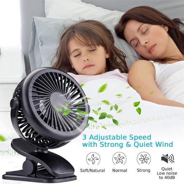 

car accessories usb deskfan mini portable clip fan with rechargeable battery quiet table #yl10