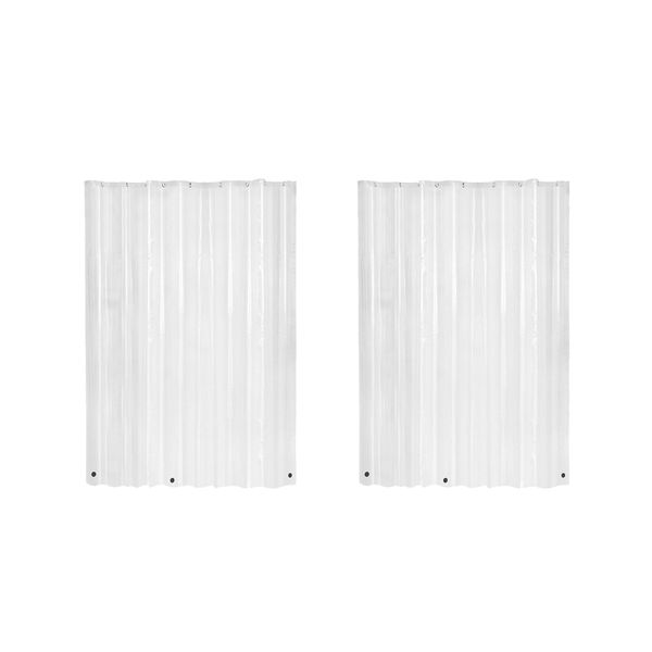 

72x80inch peva clear shower curtain liners waterproof polyester bath screen,rust proof grommets