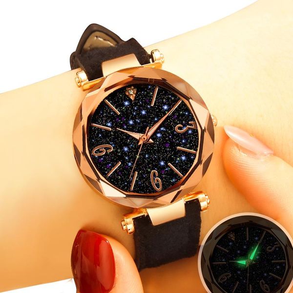 

luxury women watch fashion casual dress wristwatch leather strap quartz watch female clock, Slivery;brown