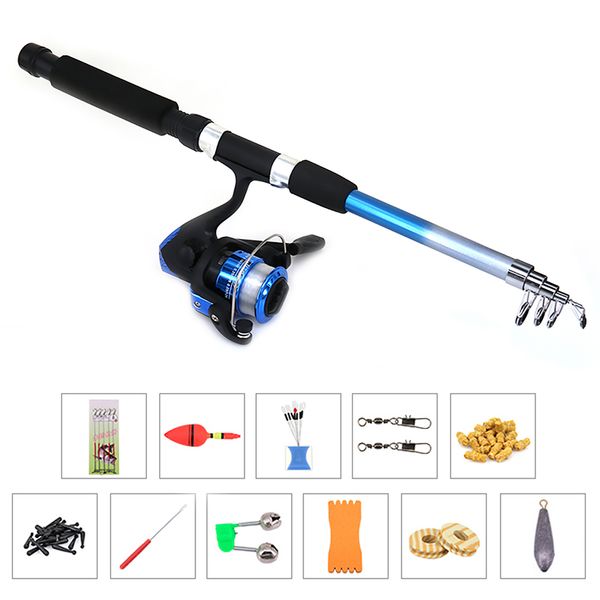 

lixada fishing reel rod combo set fishing pole spinning reel set with accessories outdoor gear