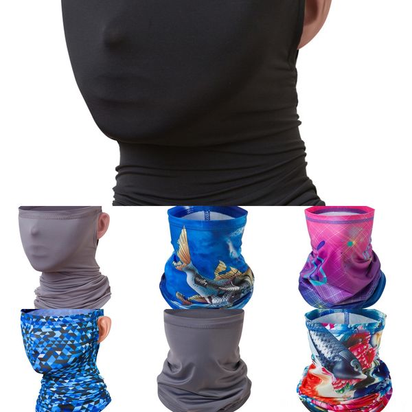 

jrtp9 25 bandanas rave bandana neck gaiter tube headwear for women face men mask riding scarf protective muslim hijab scarf, Black