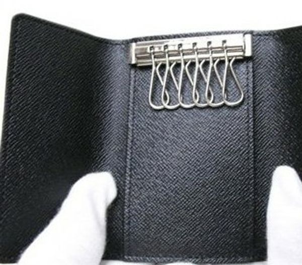 Роскошные кожаные кошельки для ключей LOOU для мужчин и женщин Модельерские фирменные кошельки из натуральной кожи высочайшего качества с коробкой на 4 и 6 ключей