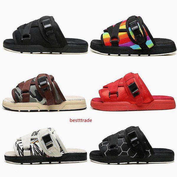 

2019 new visvim slippers men women lovers fashion luxury shoes slippers beach hip-hop street sandals outdoor slippers