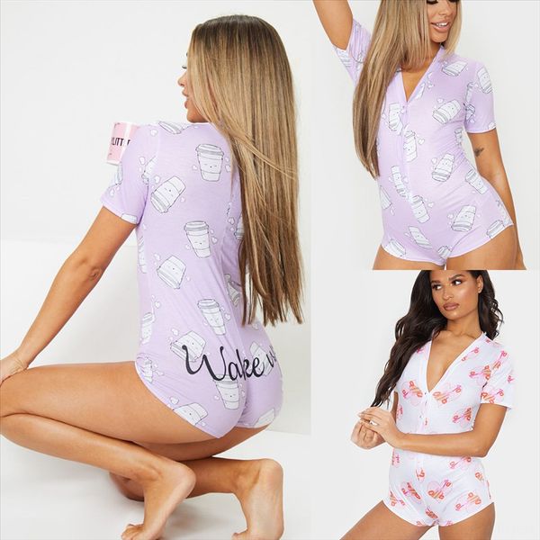 

2020 sweet short-sleeved v-neck conjoined dress 2020 home clothes sweet short-sleeved v-neck conjoined dress home clothes, White