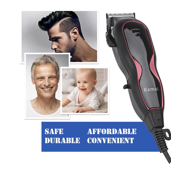 

kemei 1027 barber clipper haircut professional 12w powerful salon hair cutting machine cutting machine 110v-240v 43d arfbo