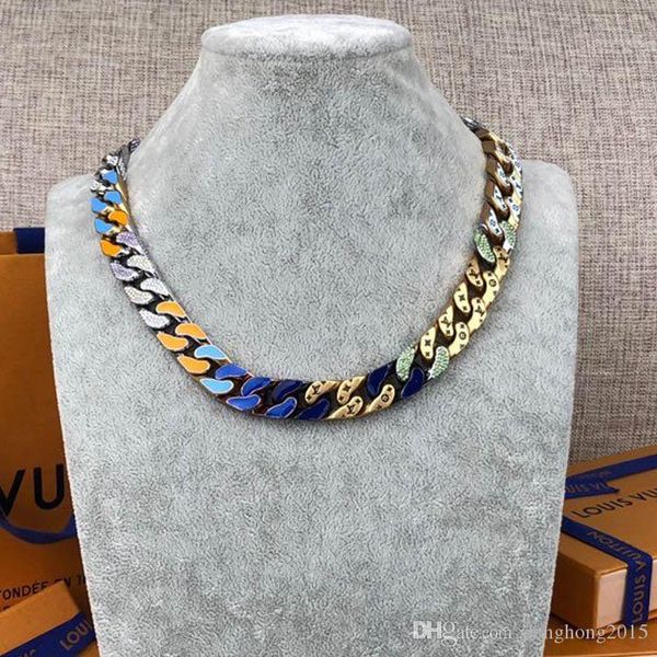 

chain links patches necklace earrings jewelry iced out chains necklace rings mens 14k gold chains cuban link chain m68259, Silver