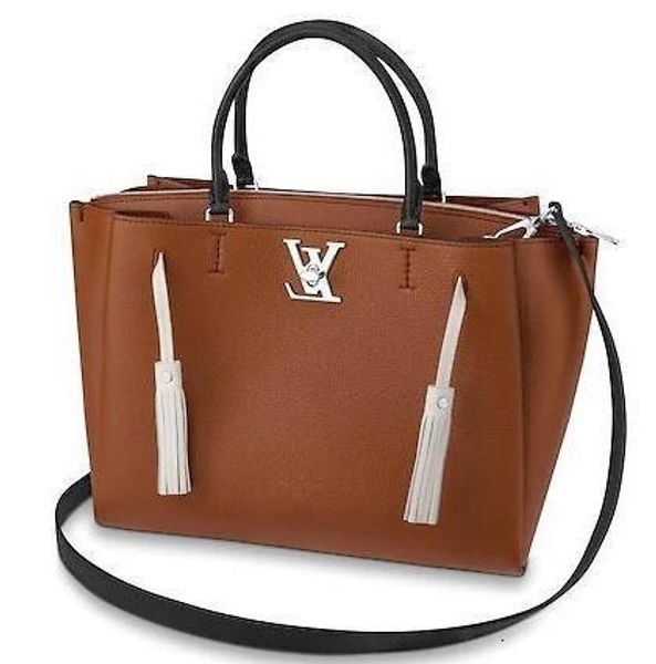 

m52733 lockmeto brown real caviar lambskin le boy chain flap bag handbags shoulder messenger bags totes