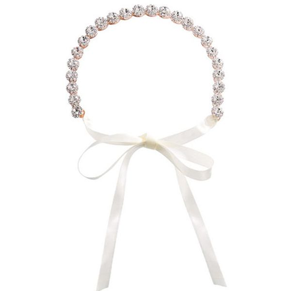 

fashion bridal wedding headband wedding party romantic crystal rhinestone hairband bride hair accessories, Silver