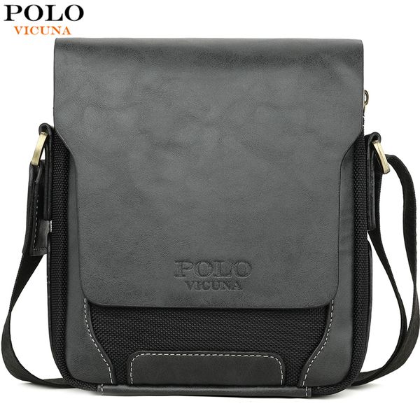 

vicuna polo brand soft leather man daily messenger bag vintage large capacity male crossbody bags shoulder bags sac a main