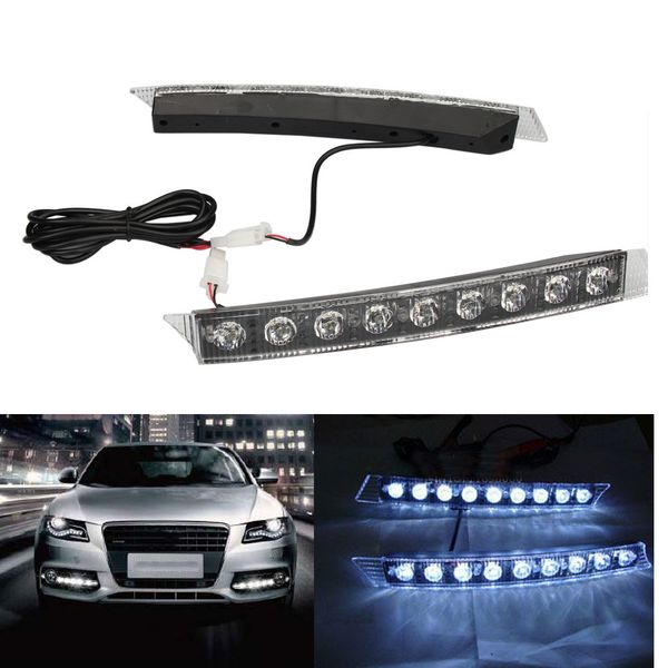 

high power for style 9 led drl daytime running light fog lamp kit universa