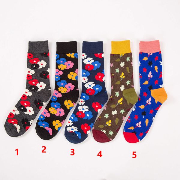 

harajuku happy short socks men's funny avatar combed cotton casual men socks colorful novelty skateboard socks women mm18002, Black