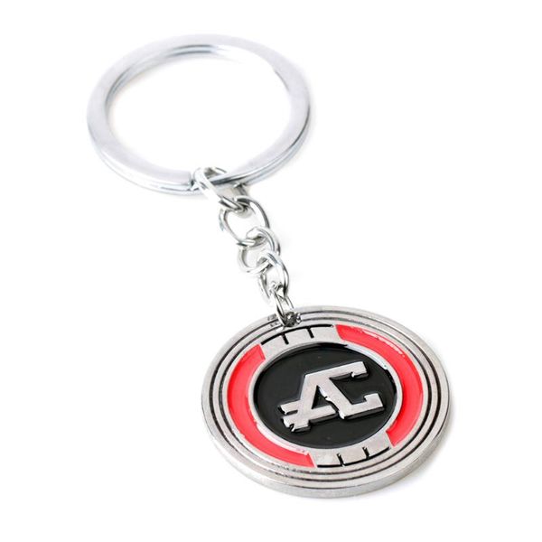 

apex легенды памятная монета брелки кулон ожерелье способа высокого качества llaveros аксессуары breloczek сделать kluczy девочек, Silver