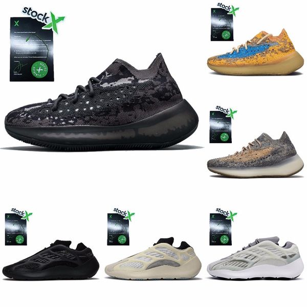 

new kanye wave runner 700 teal carbon hospital blue magnet inertia 3m reflective running shoes vanta tephra analog static men women trainers