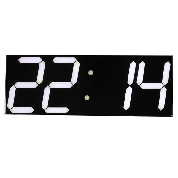 

wholesale- large digital wall clock led display remote control countdown alarm clock satch modern design big