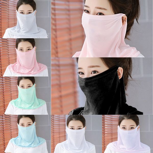

tfjye seamless multifunction scarf skull magic half face turban outdoor cycling mask riding mask neck warmer scarf halloween costume, Black