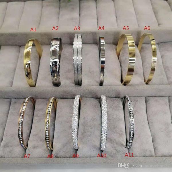 

titanium steel bangle silver rose gold hypoallergenic stainless titanium bangle open cuff wholesales for man women dhl free, Black
